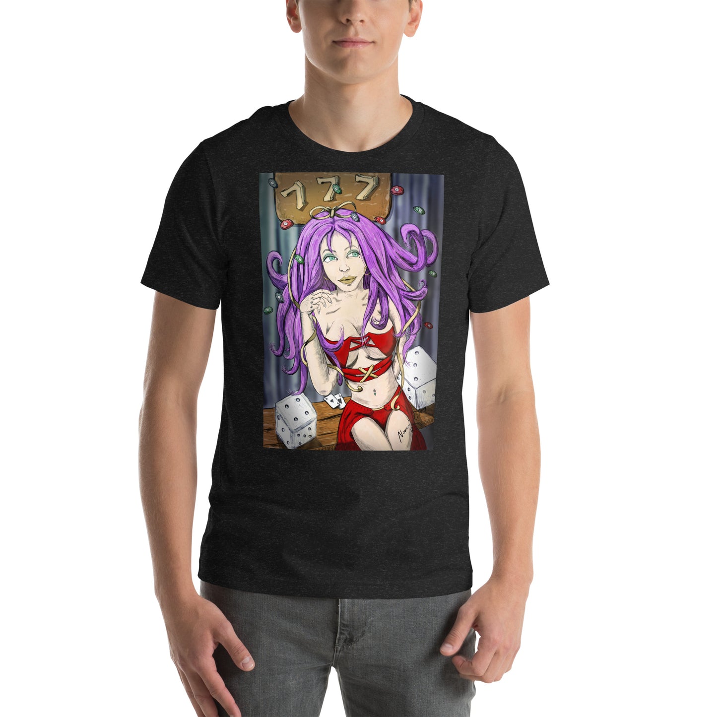 Gambling Girl (Lucky) Unisex T-shirt