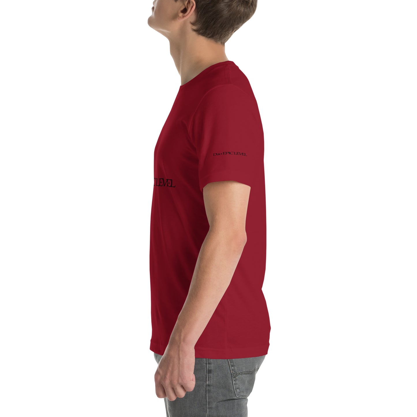 D20 Epic Level Logo Unisex T-shirt