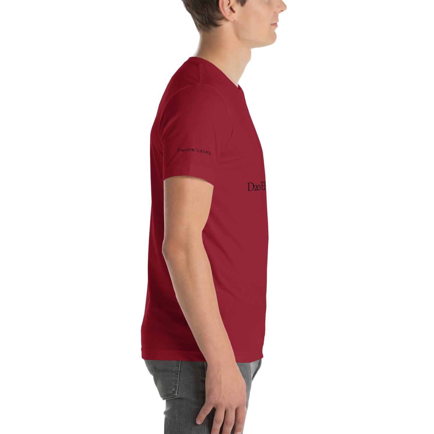 D20 Epic Level Logo Unisex T-shirt