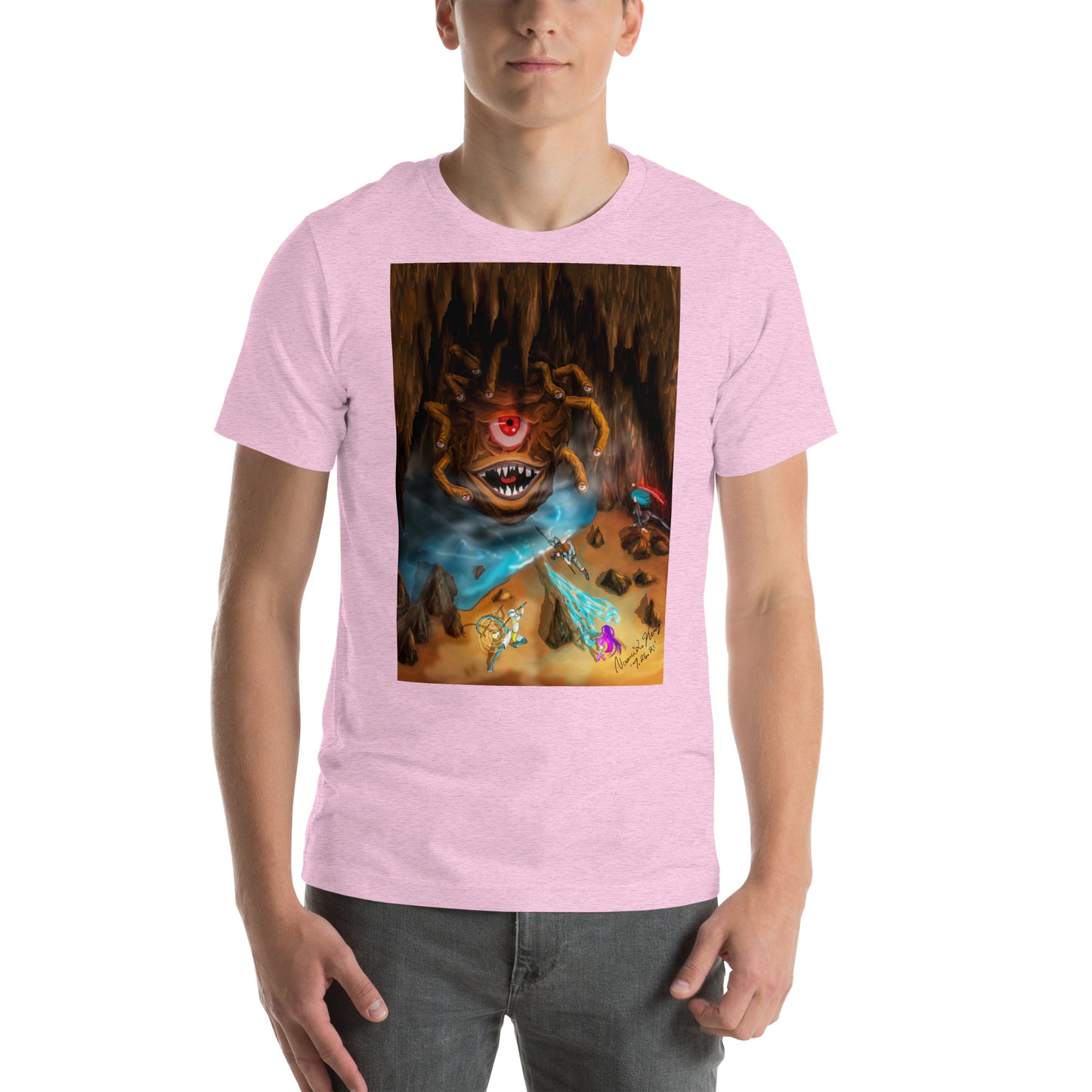 Beholder Party Fight Unisex T-shirt
