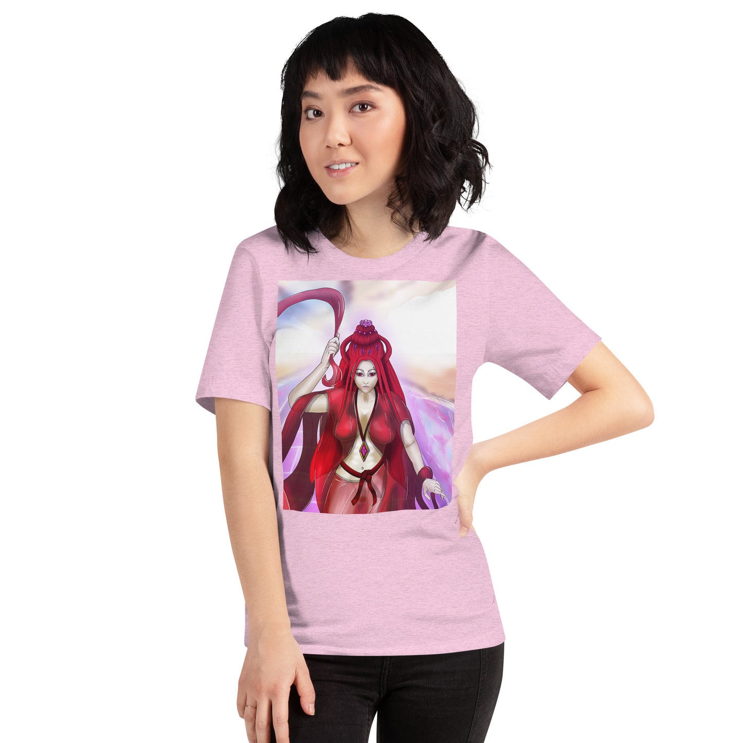 Scarlet Silk Princess Unisex t-shirt