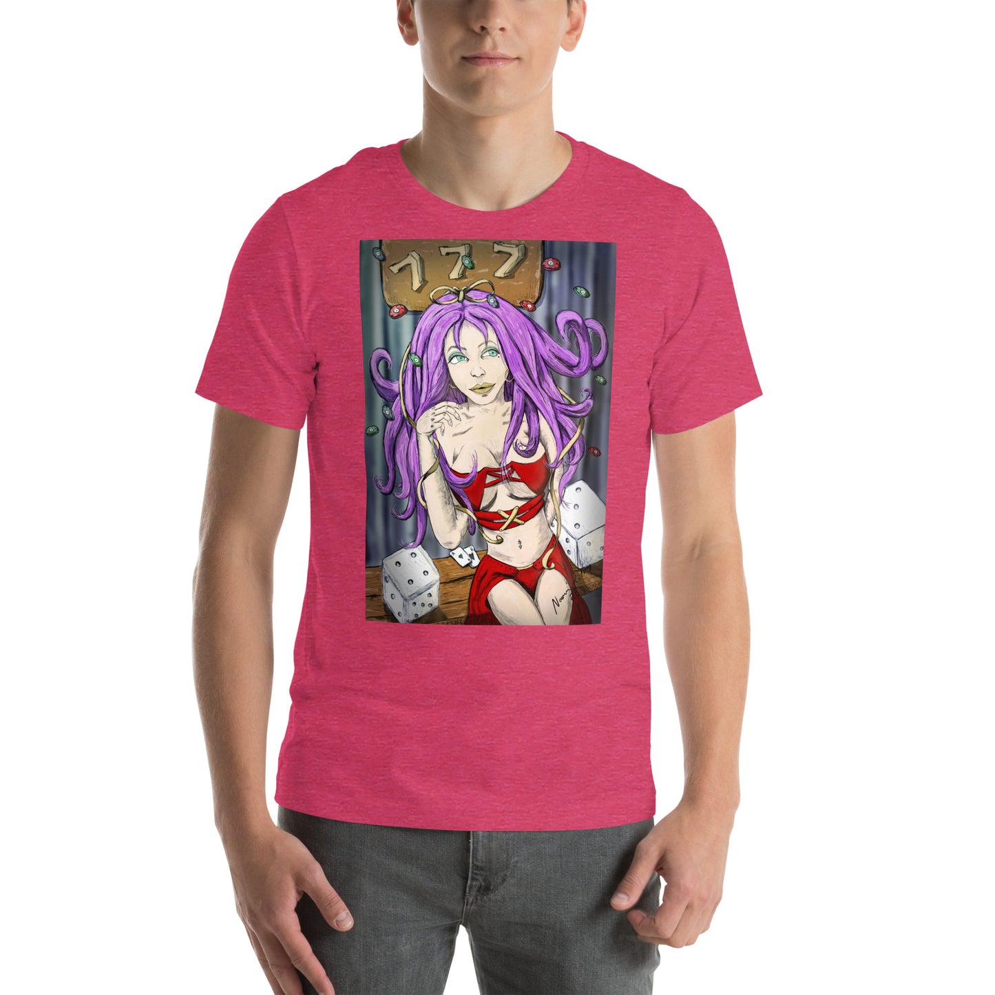 Gambling Girl (Lucky) Unisex T-shirt