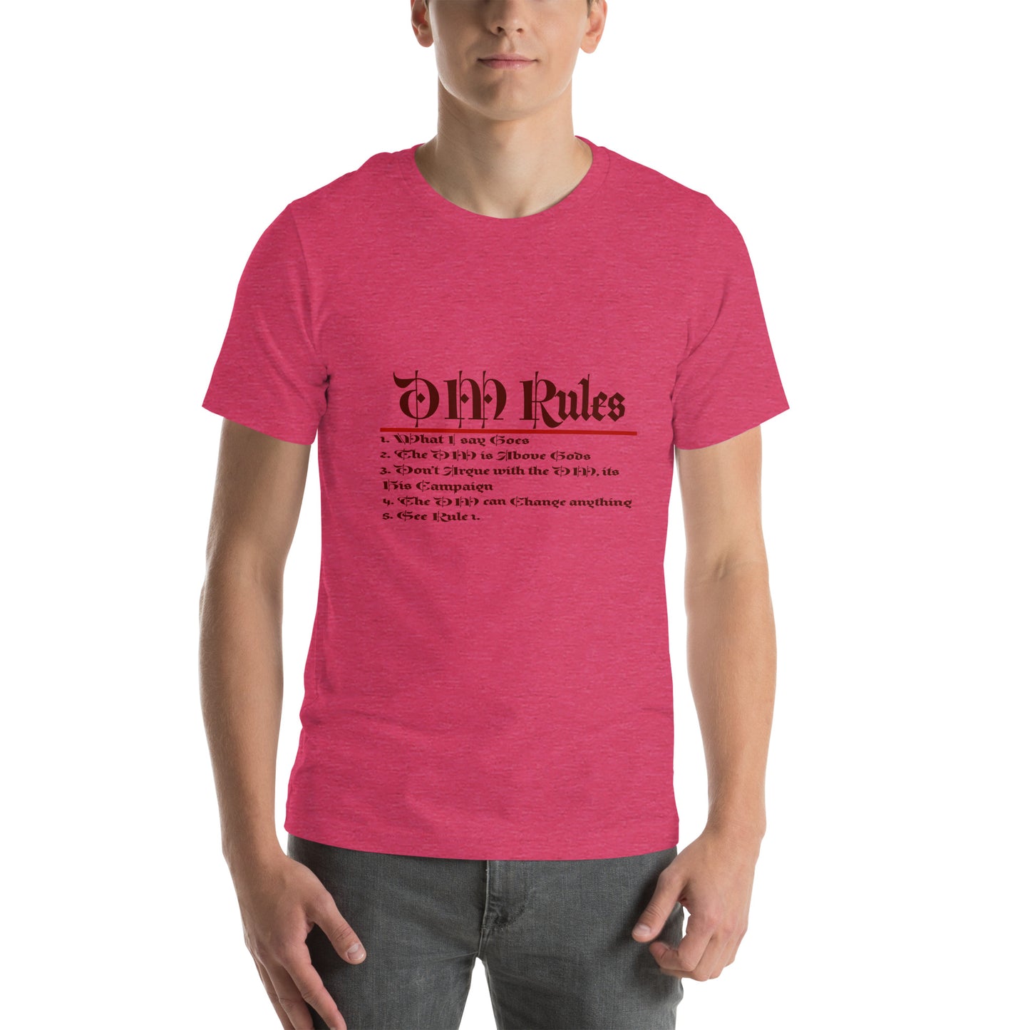 DM Rules Unisex t-shirt
