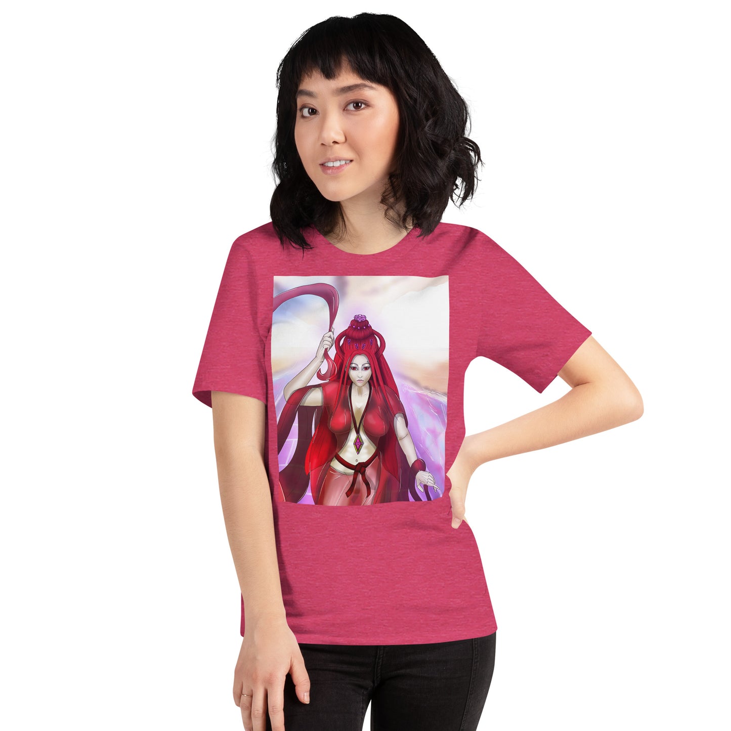 Scarlet Silk Princess Unisex t-shirt