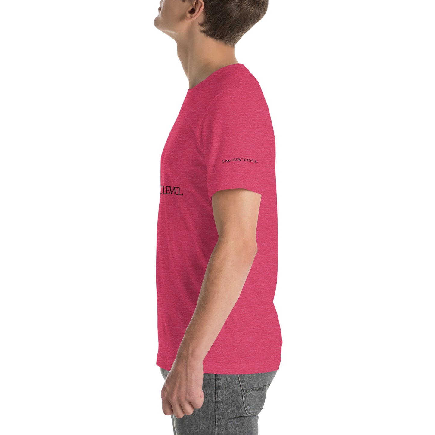 D20 Epic Level Logo Unisex T-shirt