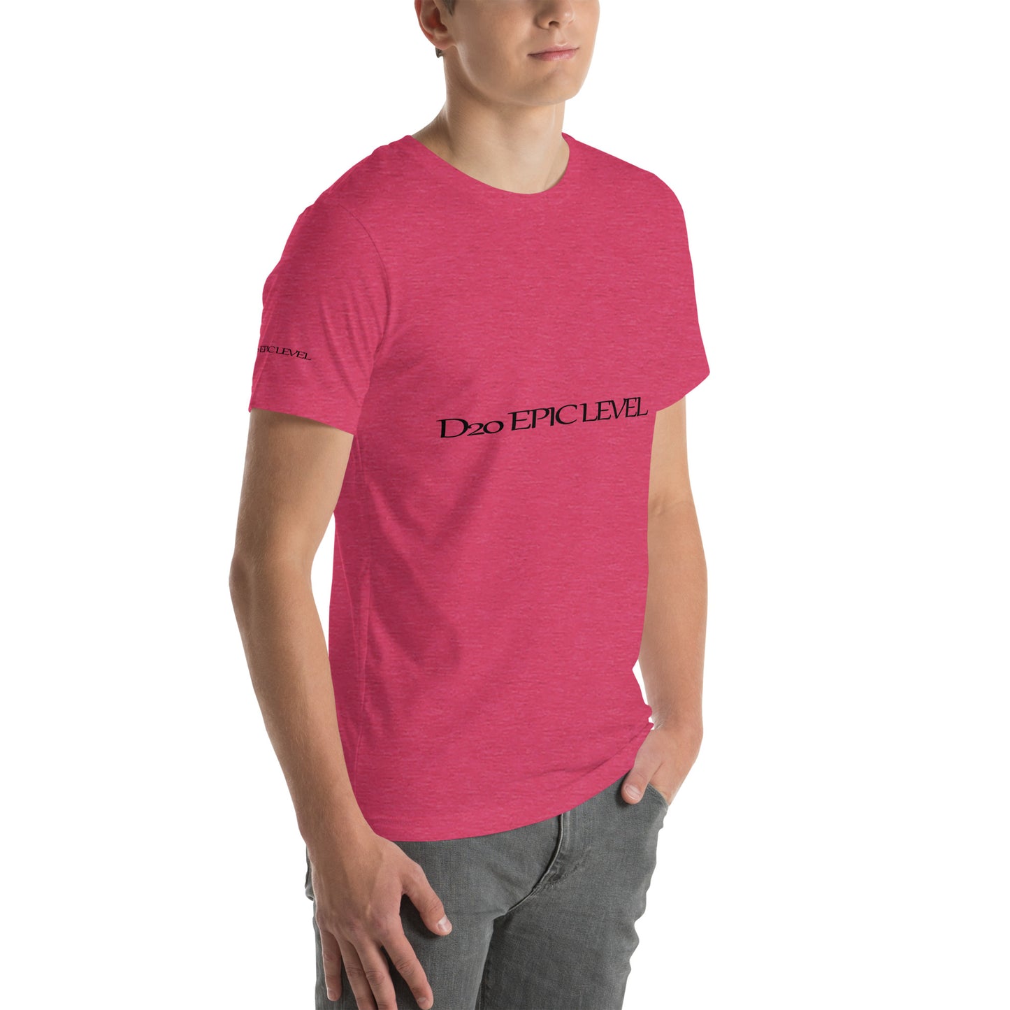 D20 Epic Level Logo Unisex T-shirt
