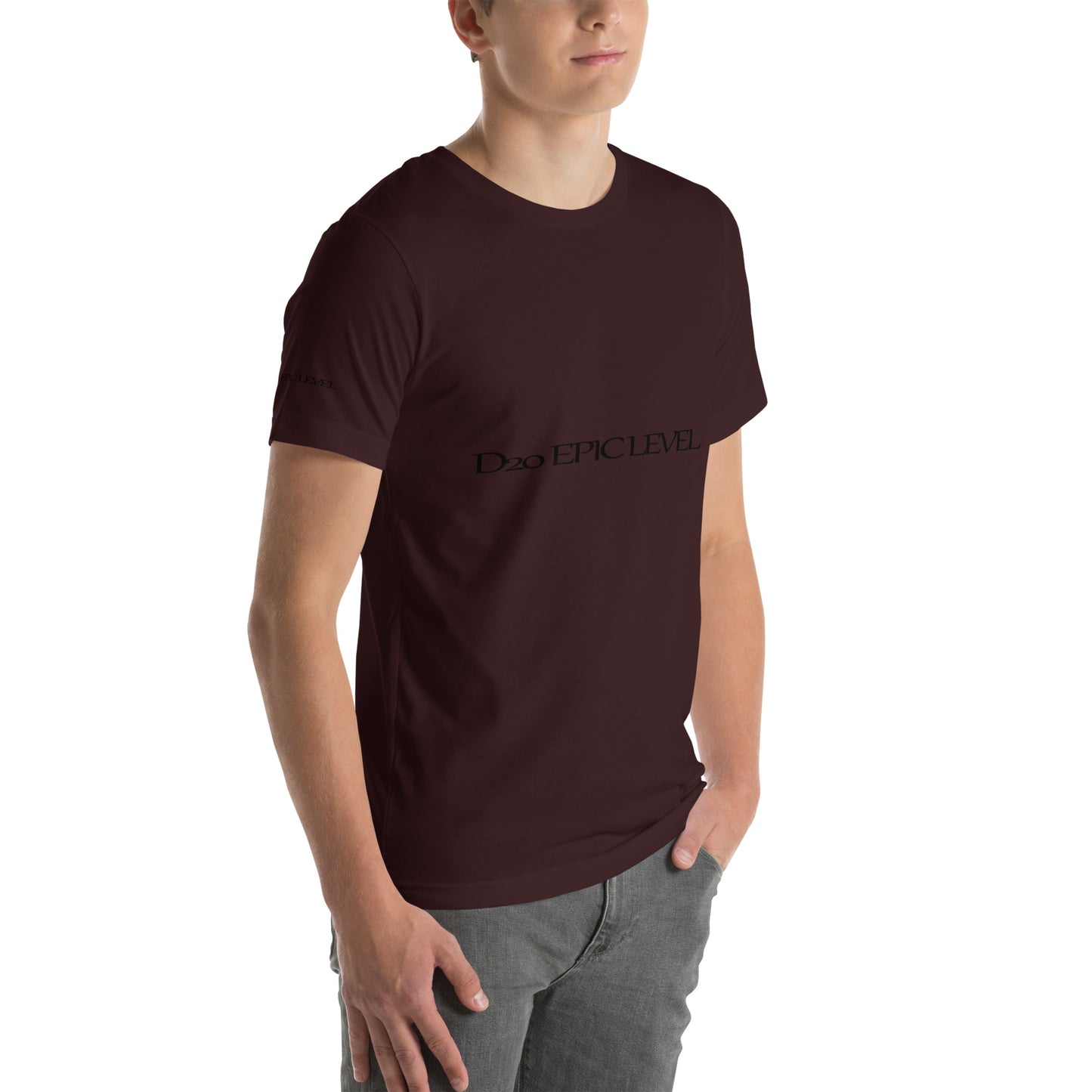 D20 Epic Level Logo Unisex T-shirt