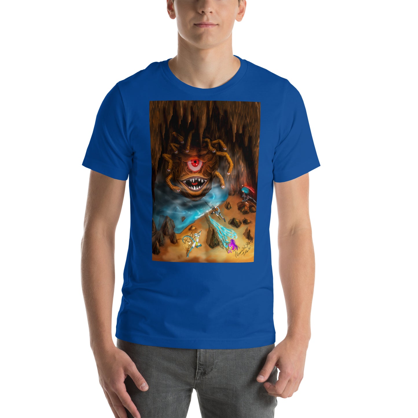Beholder Party Fight Unisex T-shirt